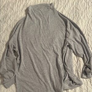 Wilfred Free Light Gray Knit Top